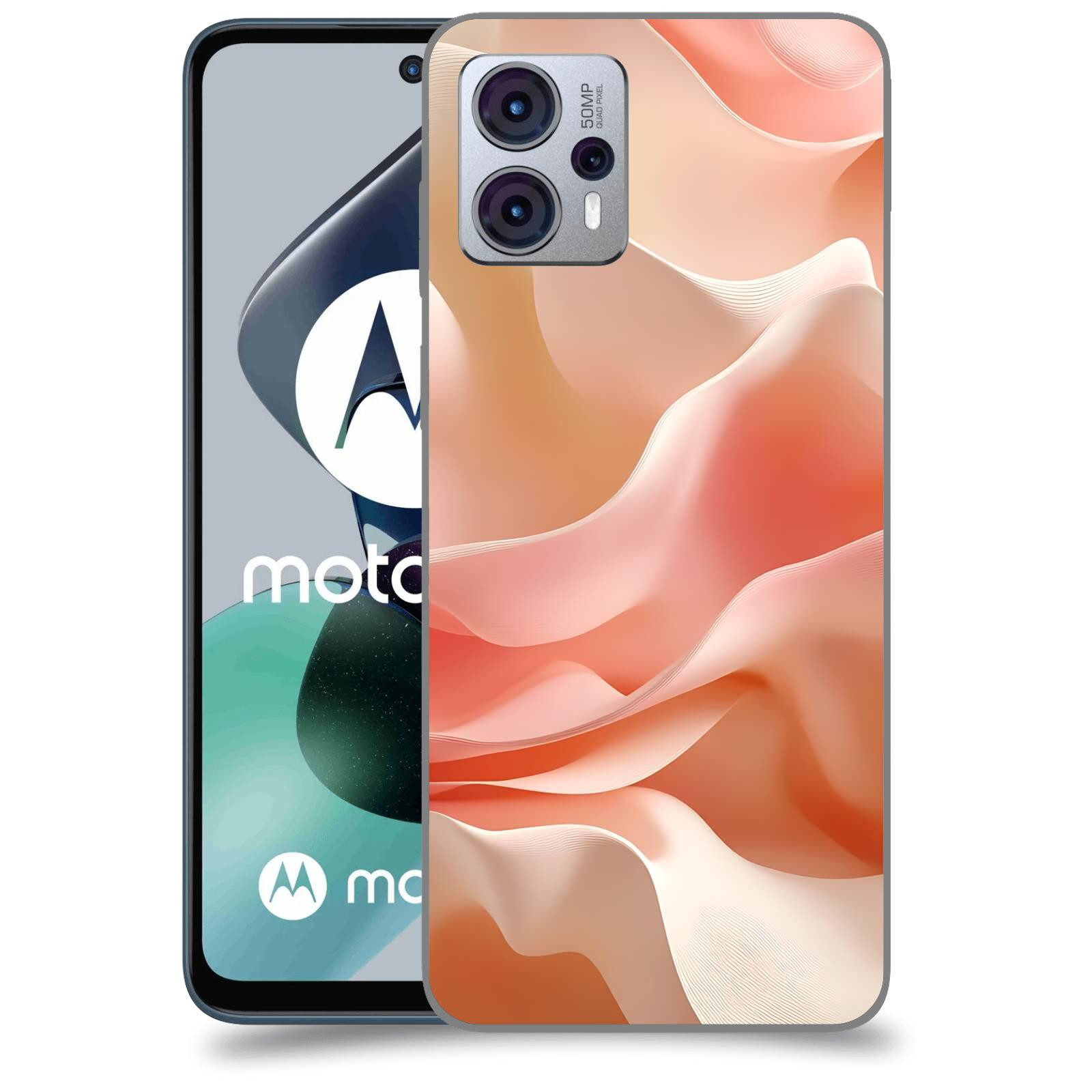 ACOVER Kryt na mobil Motorola Moto G23 - Hedvábné vlny