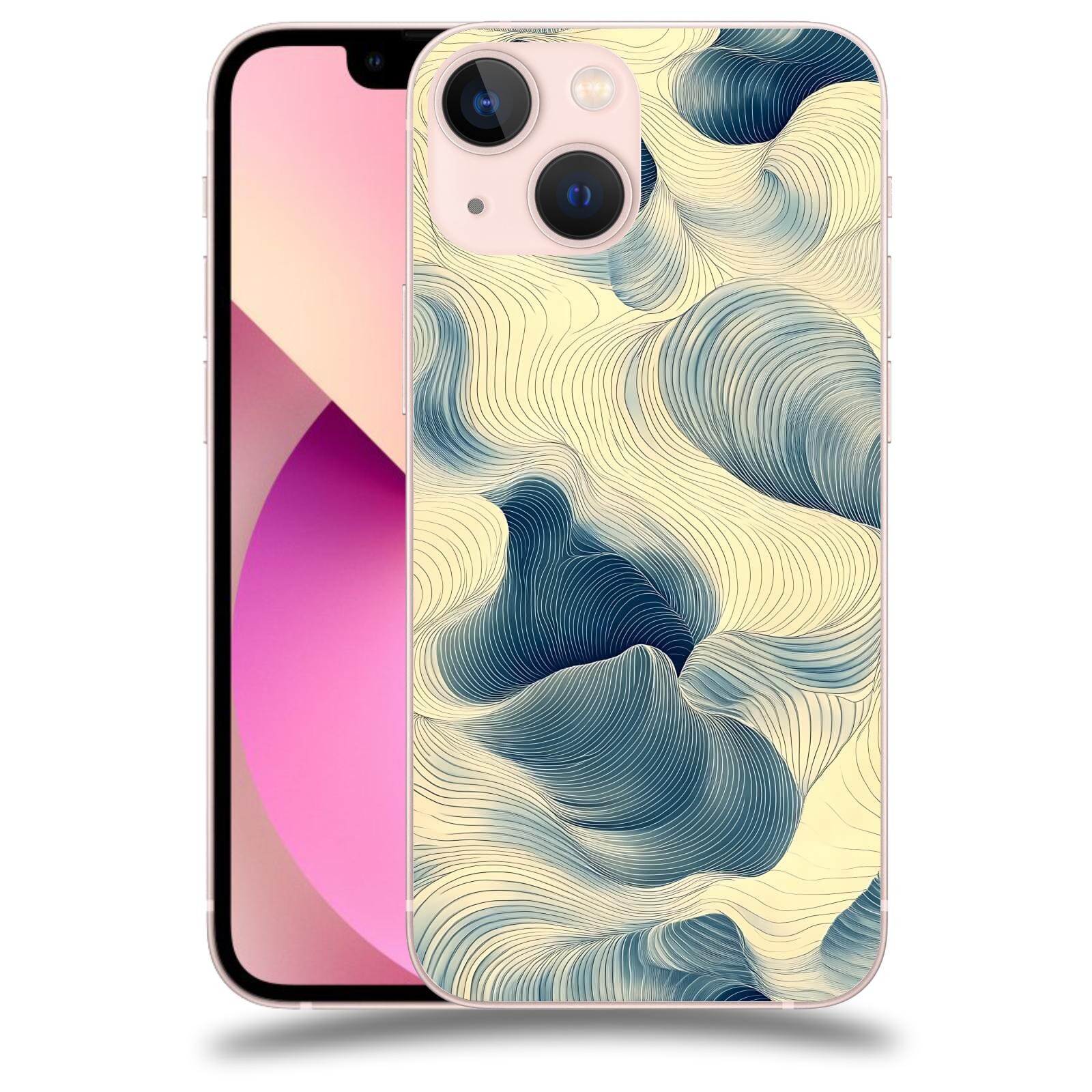 ACOVER Kryt na mobil Apple iPhone 13 mini - Hluboké proudy