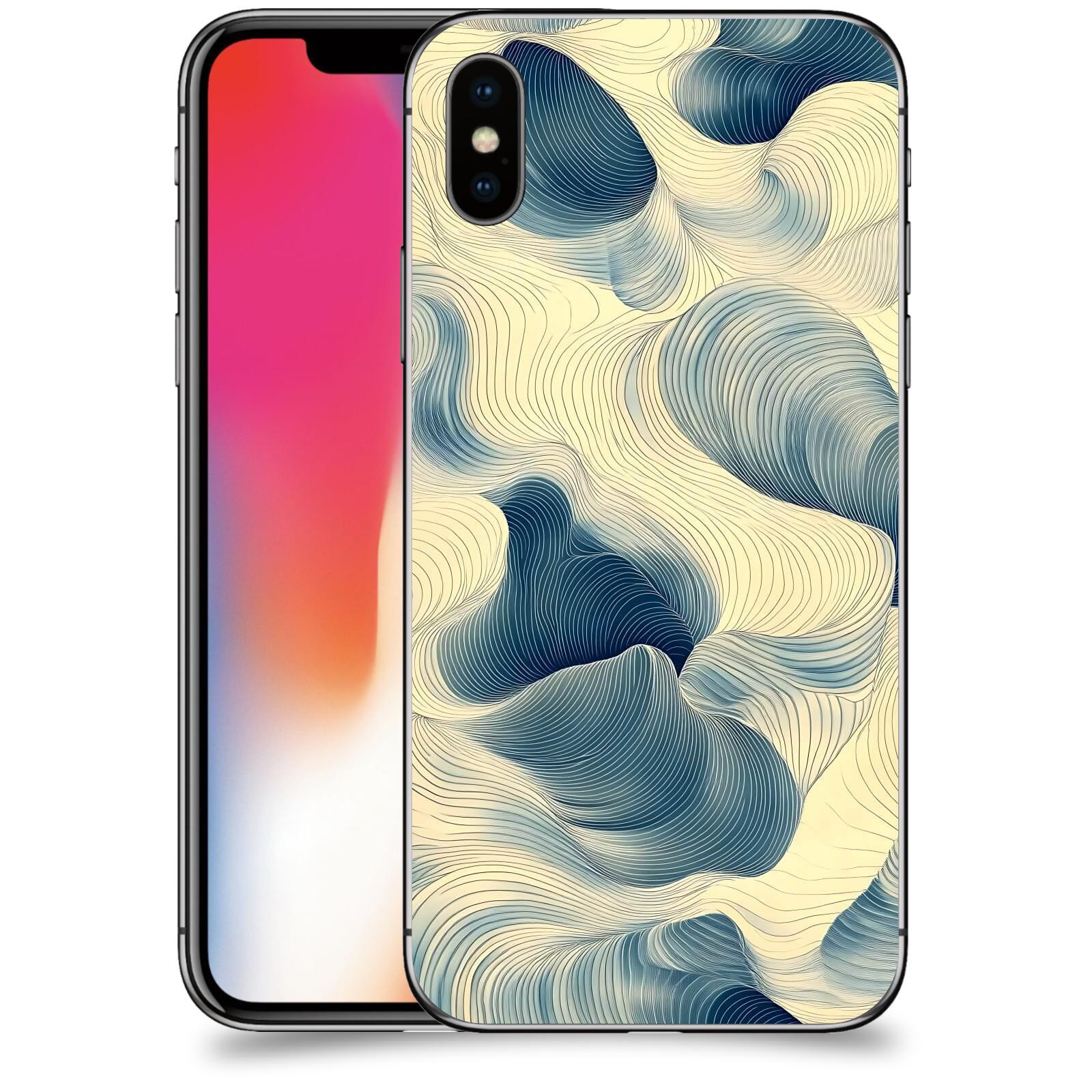 ACOVER Kryt na mobil Apple iPhone X/XS - Hluboké proudy