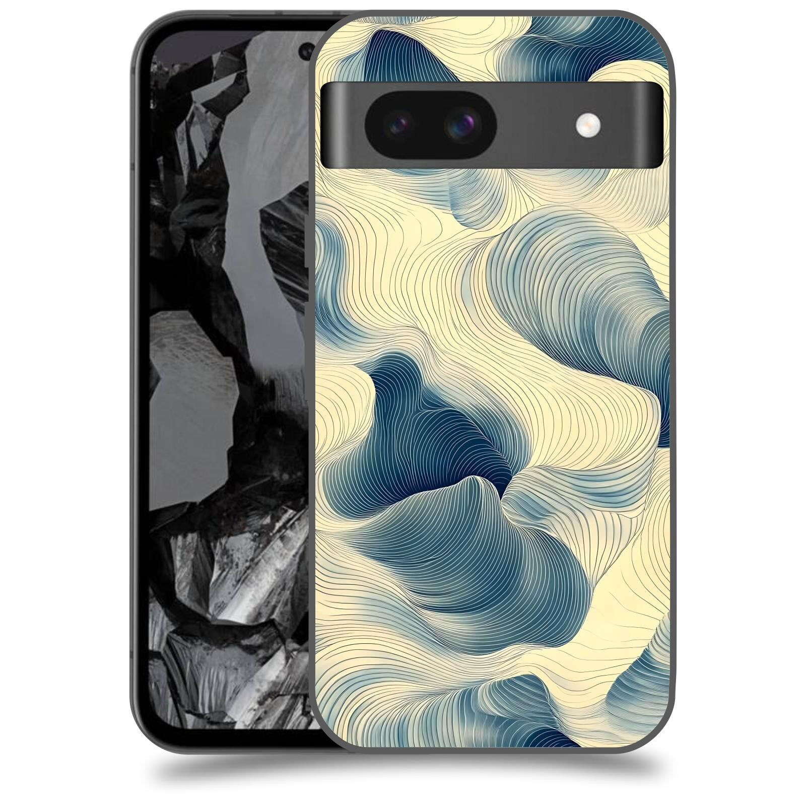 ACOVER Kryt na mobil Google Pixel 8A - Hluboké proudy