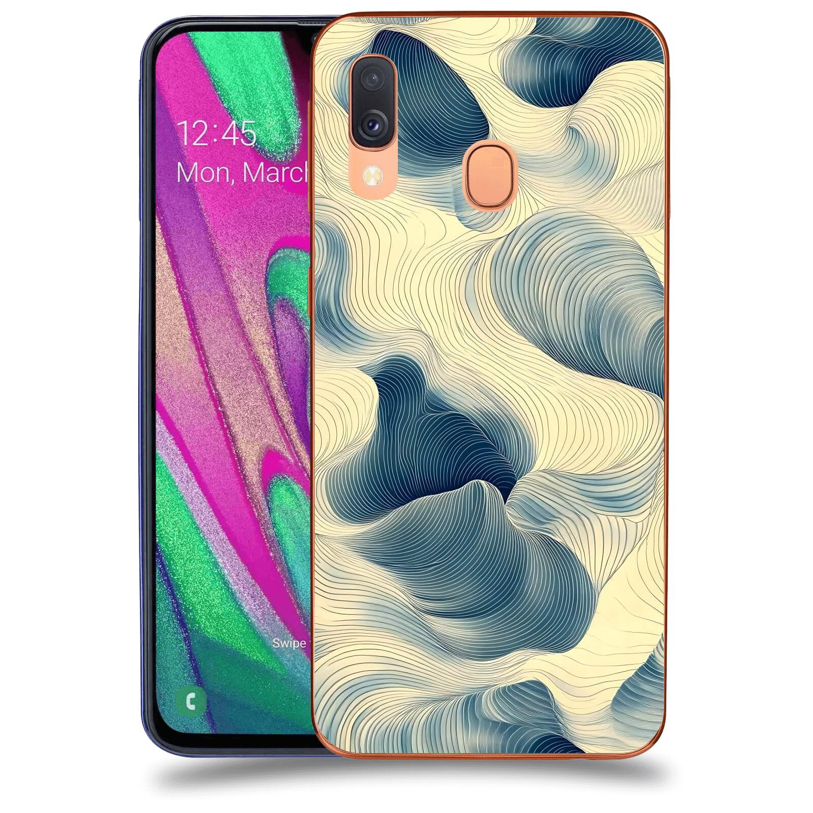 ACOVER Kryt na mobil Samsung Galaxy A40 A405F - Hluboké proudy