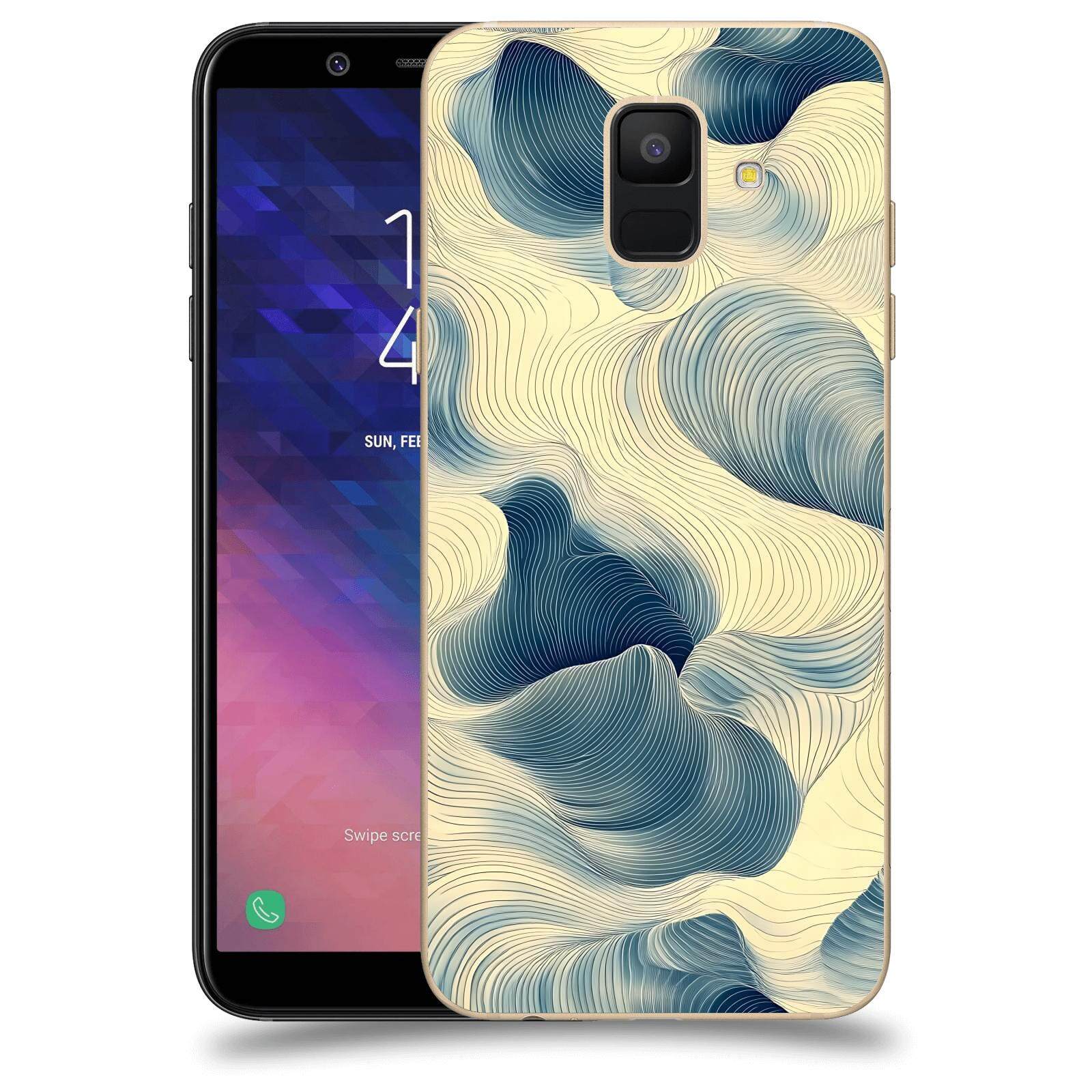 ACOVER Kryt na mobil Samsung Galaxy A6 A600F - Hluboké proudy