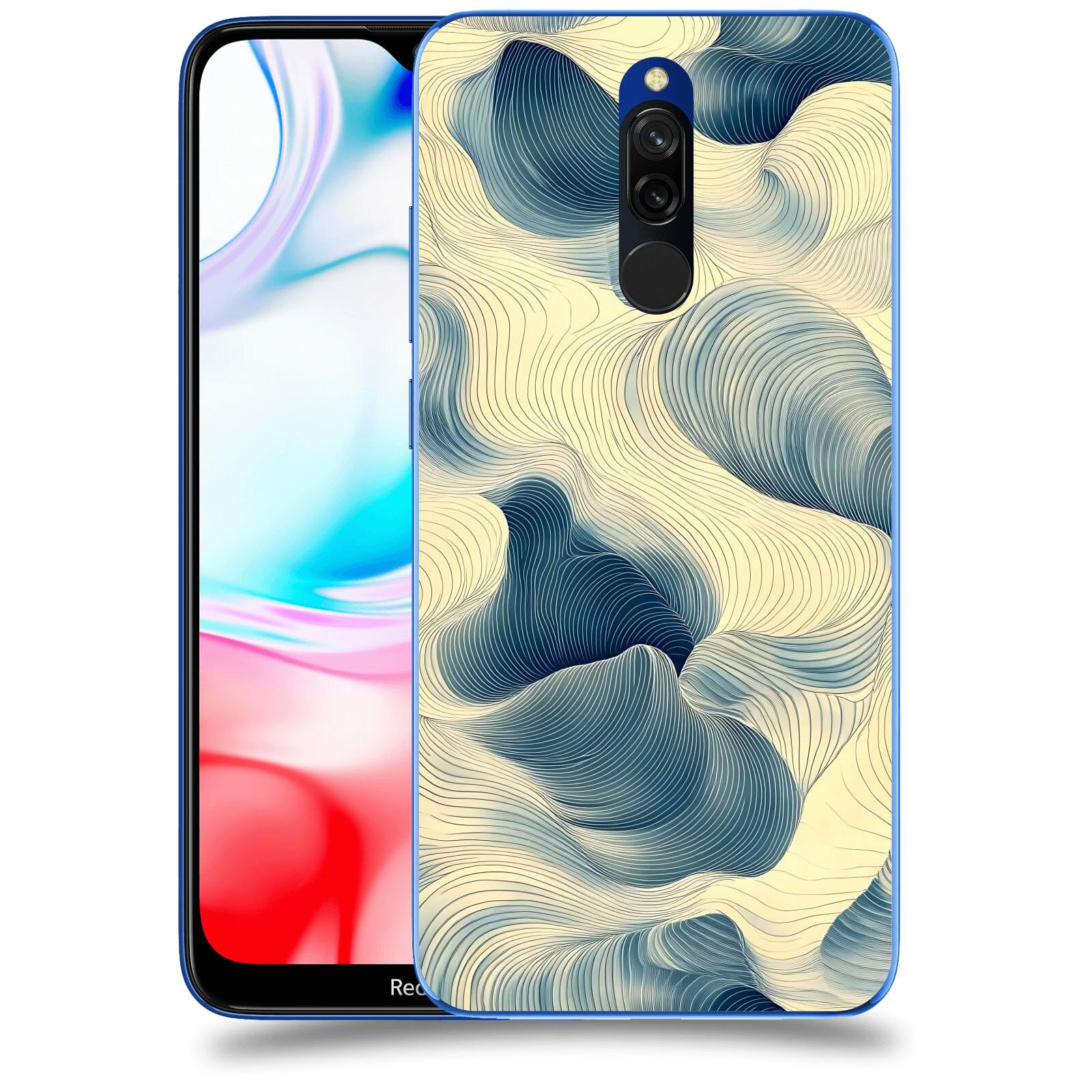 ACOVER Kryt na mobil Xiaomi Redmi 8 - Hluboké proudy