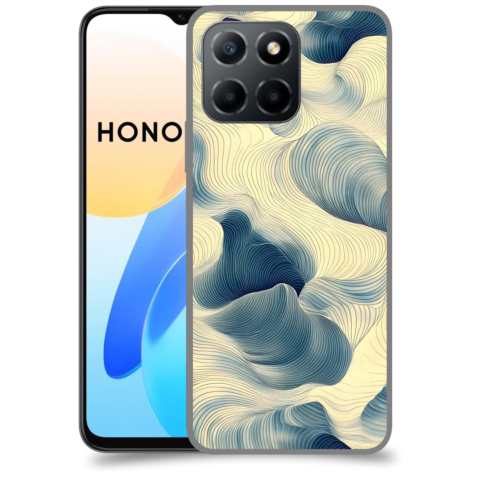 ACOVER Kryt na mobil Honor X8 4G - Hluboké proudy