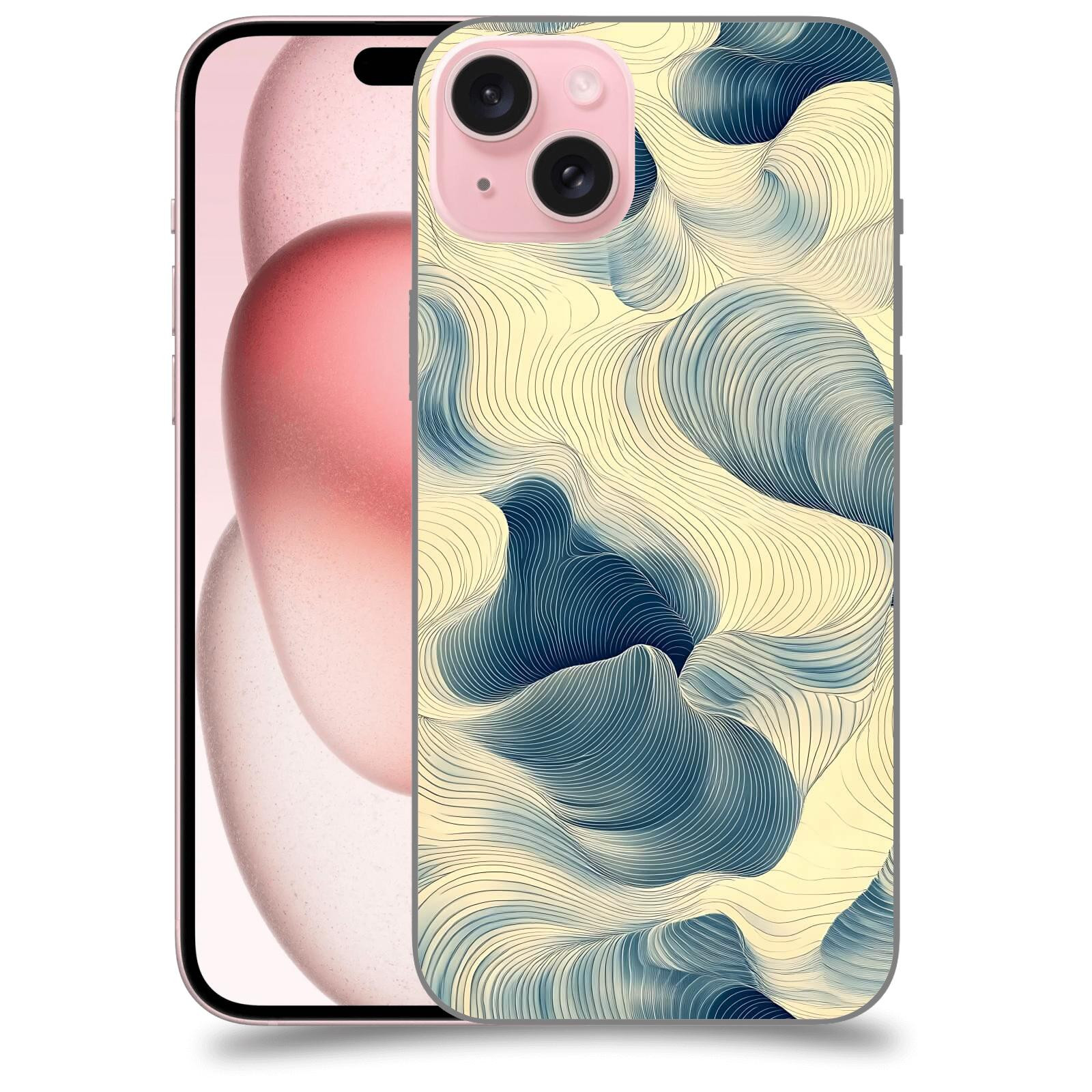 ACOVER Kryt na mobil Apple iPhone 15 plus - Hluboké proudy