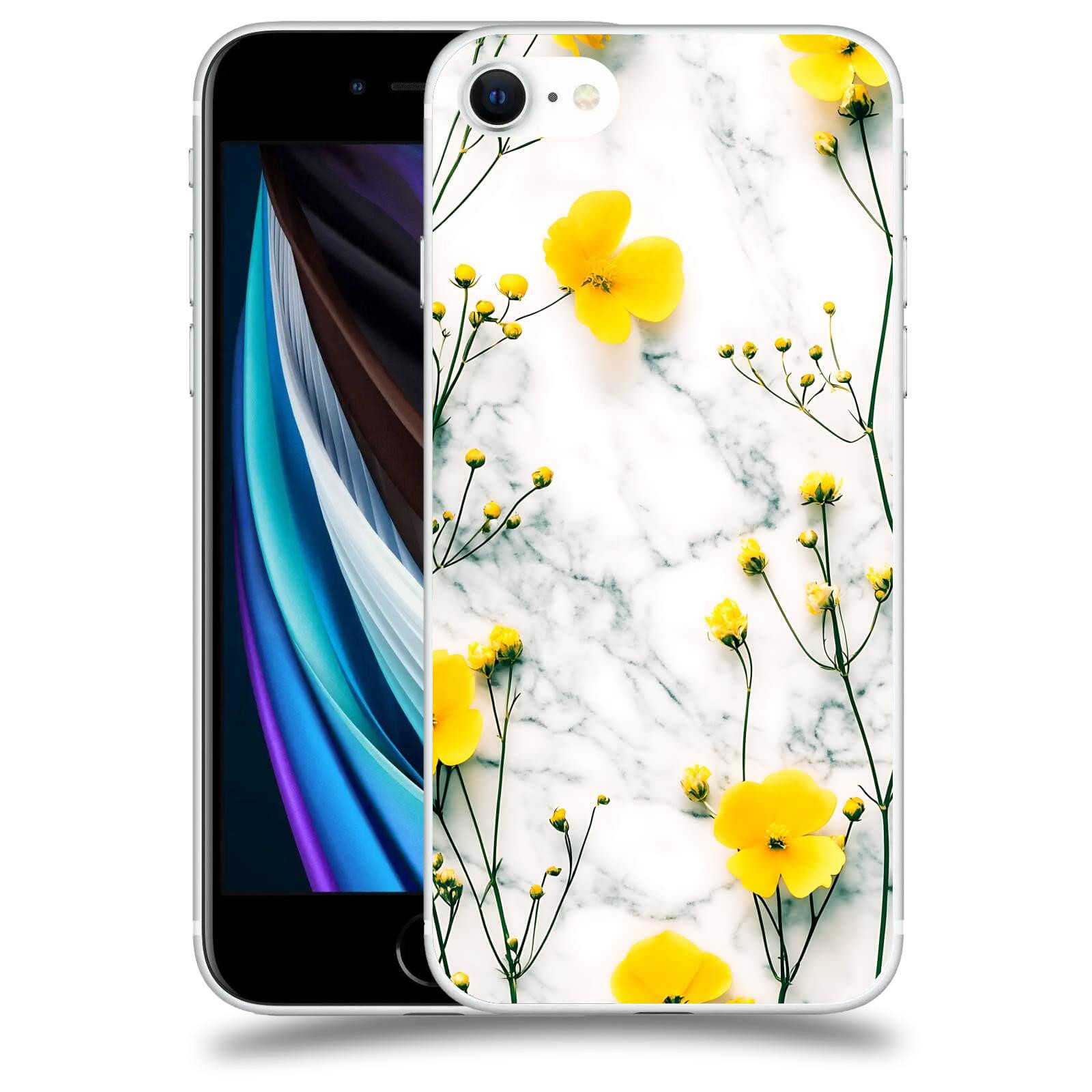 ACOVER Kryt na mobil Apple iPhone SE 2020 - Jarní elegance