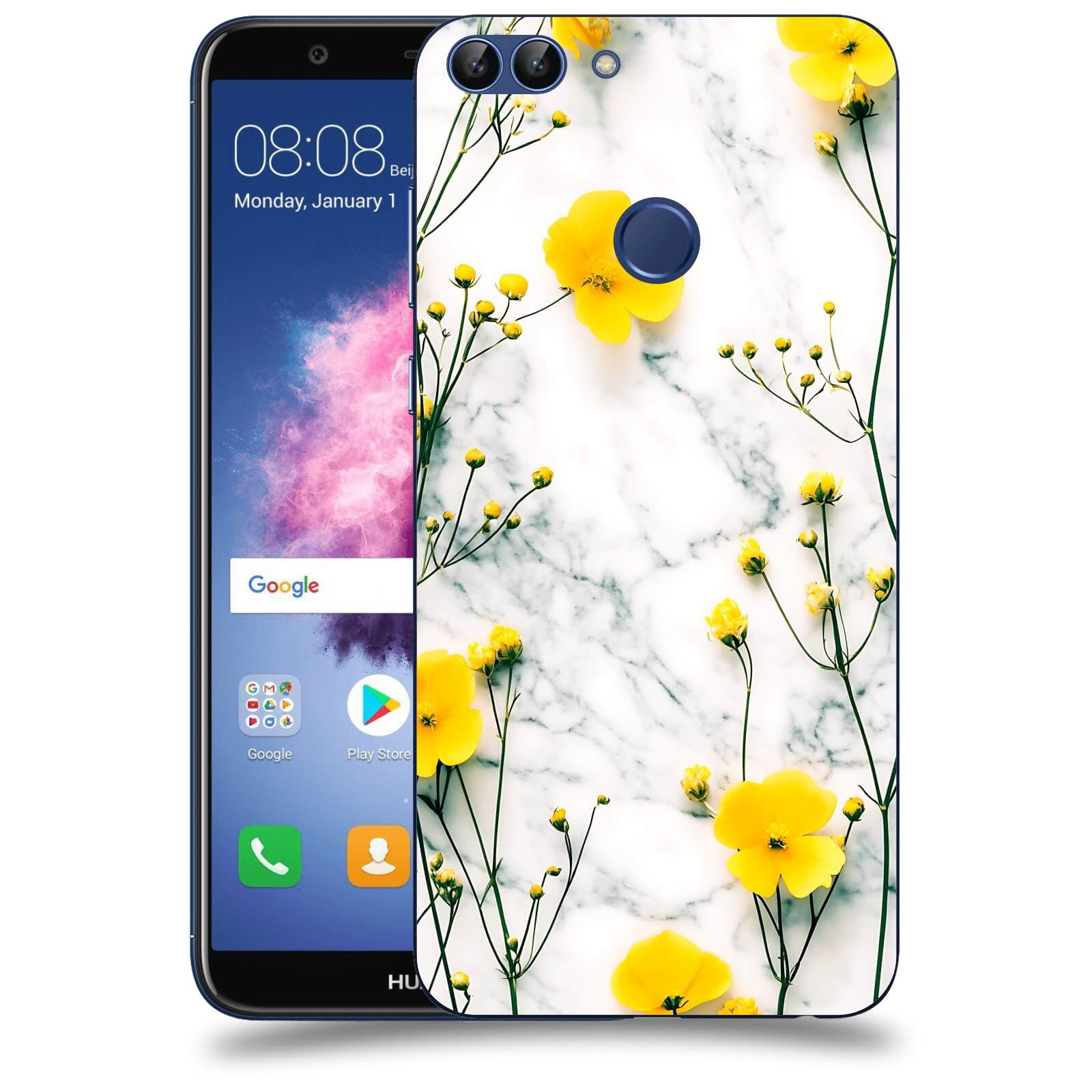 ACOVER Kryt na mobil Huawei P Smart - Jarní elegance