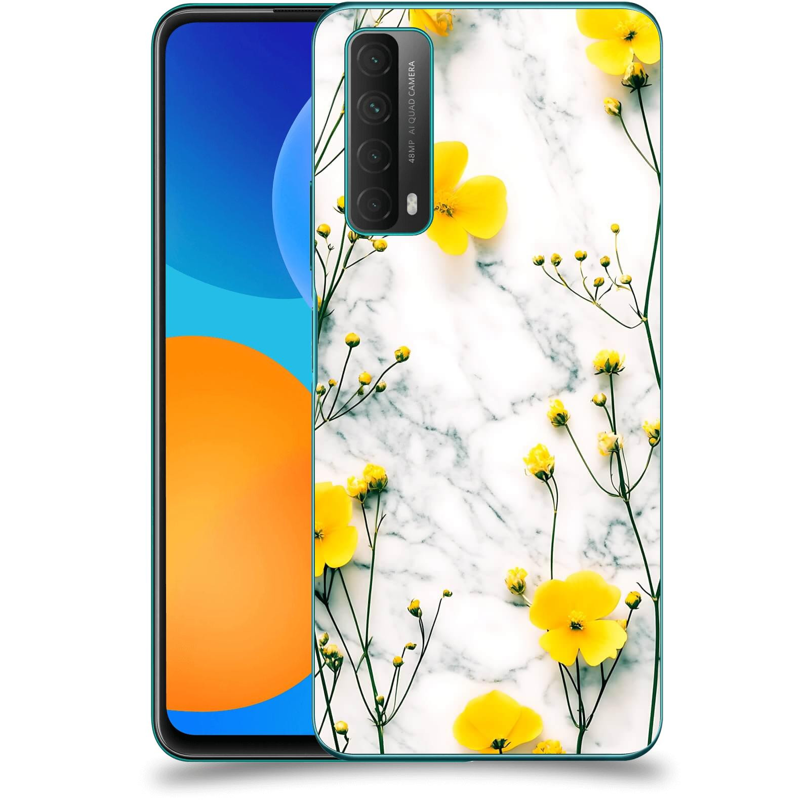 ACOVER Kryt na mobil Huawei P Smart 2021 - Jarní elegance