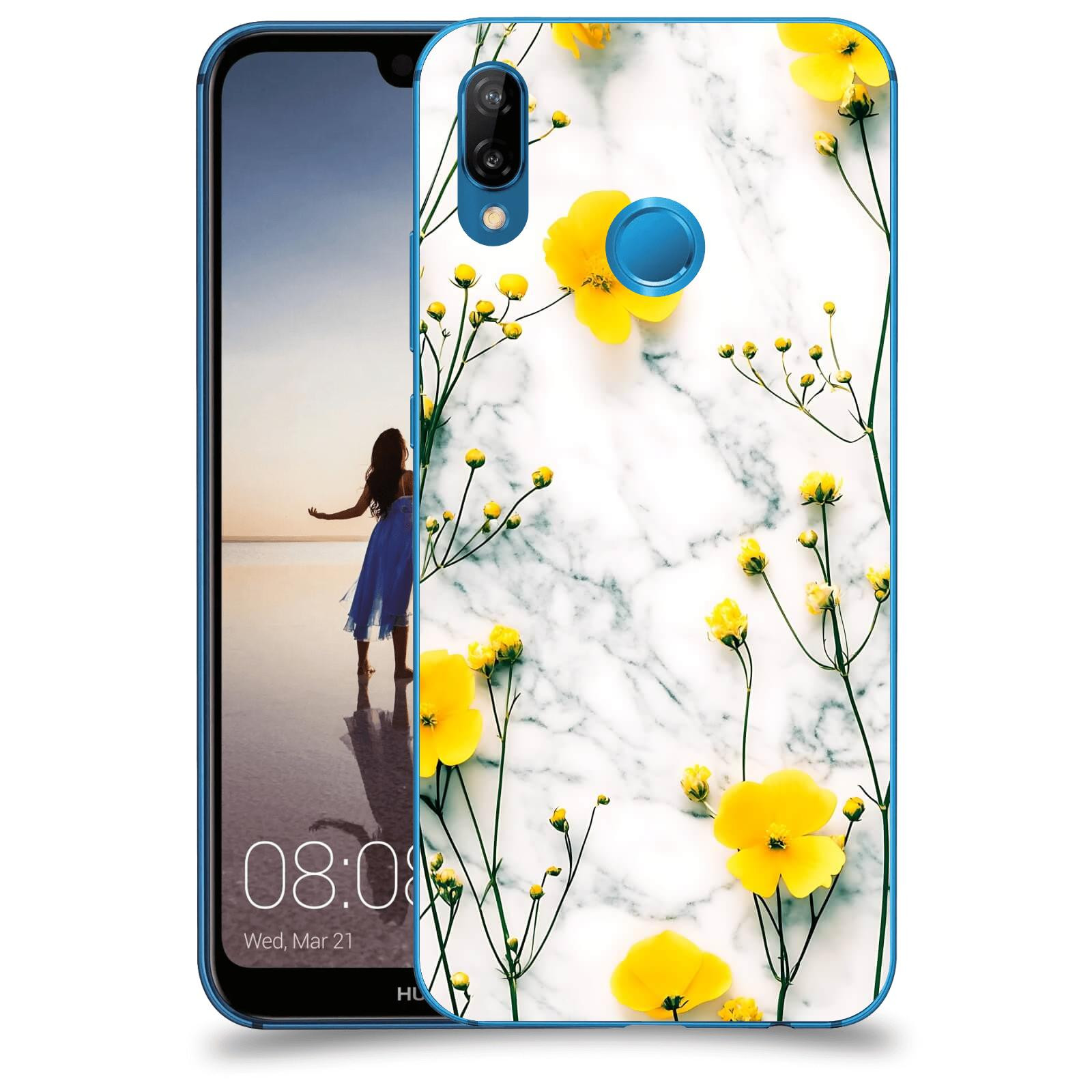 ACOVER Kryt na mobil Huawei P20 Lite - Jarní elegance
