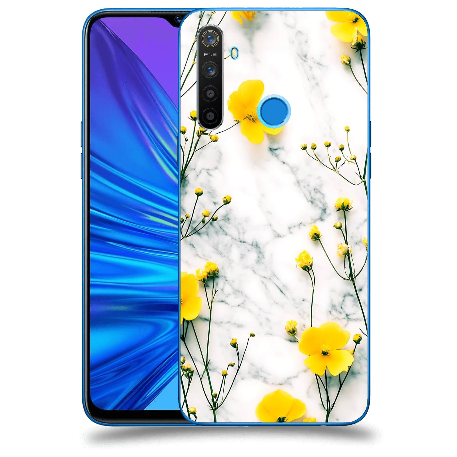 ACOVER Kryt na mobil Realme 5 - Jarní elegance