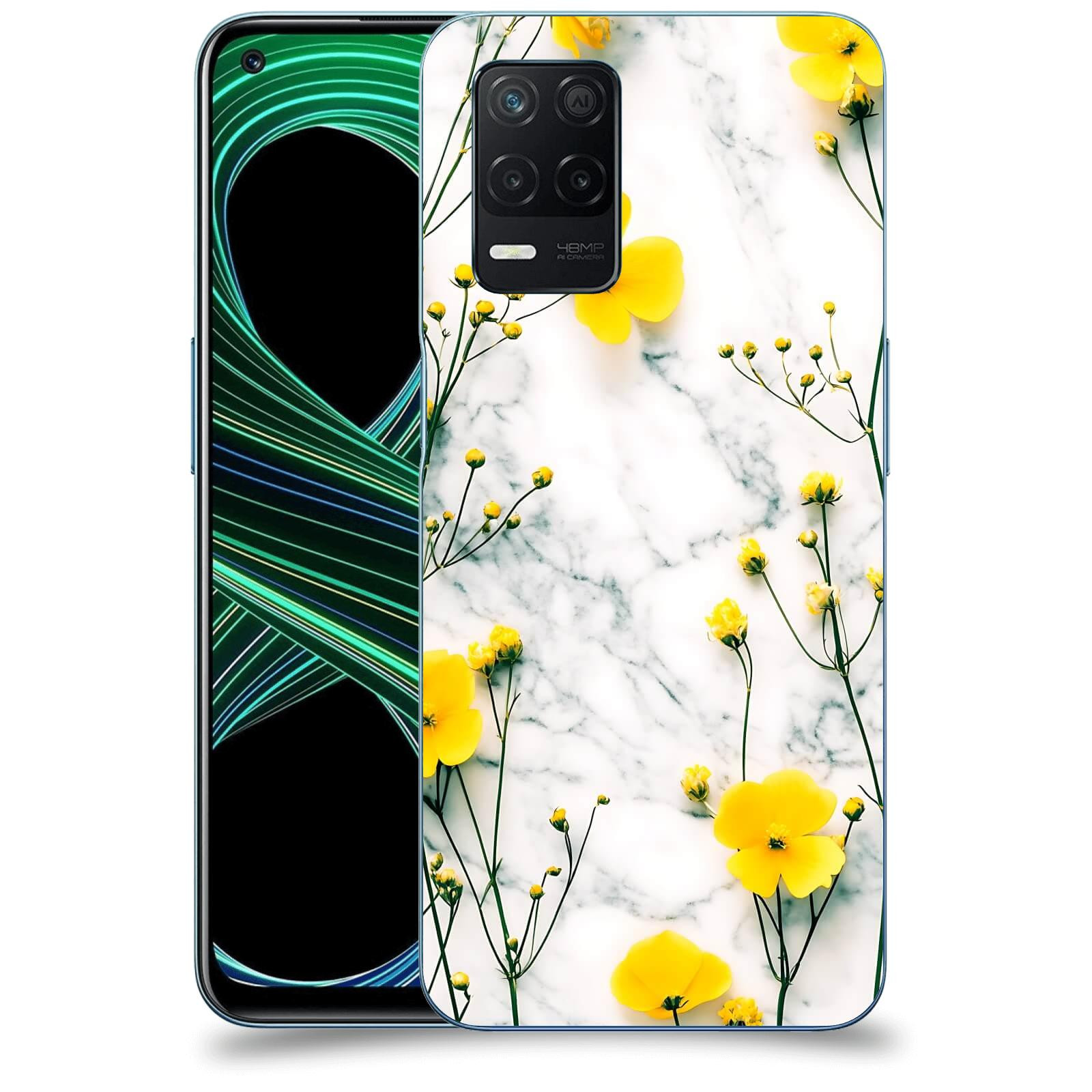 ACOVER Kryt na mobil Realme 8 5G - Jarní elegance