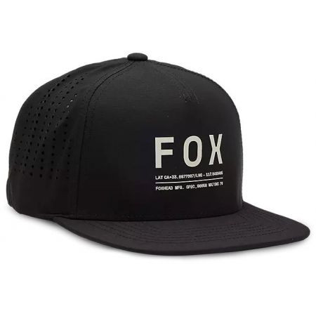 Kšiltovka Fox Non Stop Tech Snapback - Černá - Univerzální