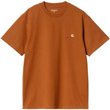 Triko Carhartt Wip American Script S/S - Oranžová - L