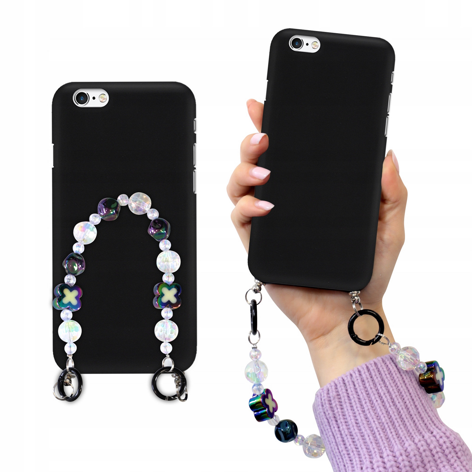 Pouzdro Matné Černé Pro Iphone 6 Plus Korále Holo