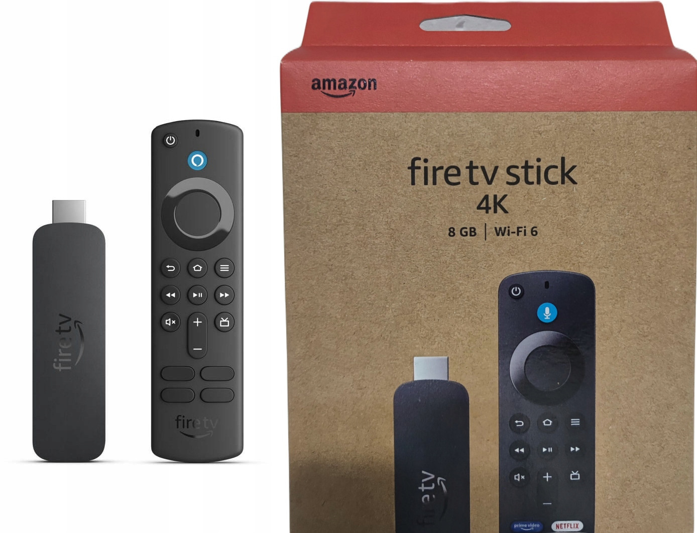 Amazon Fire Tv Stick 4K 2024 Pl Multimediální přehrávač Netflix Hbo