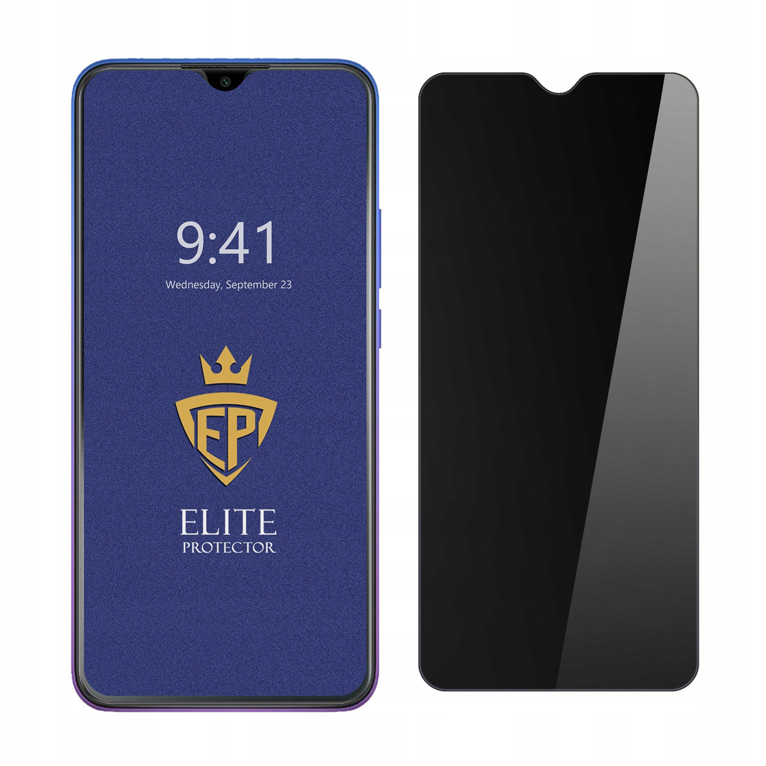 2v1 Fólie 5D Privacy Anti-spy Pro Xiaomi Redmi 9C Matná Žádné Otisky Orygi