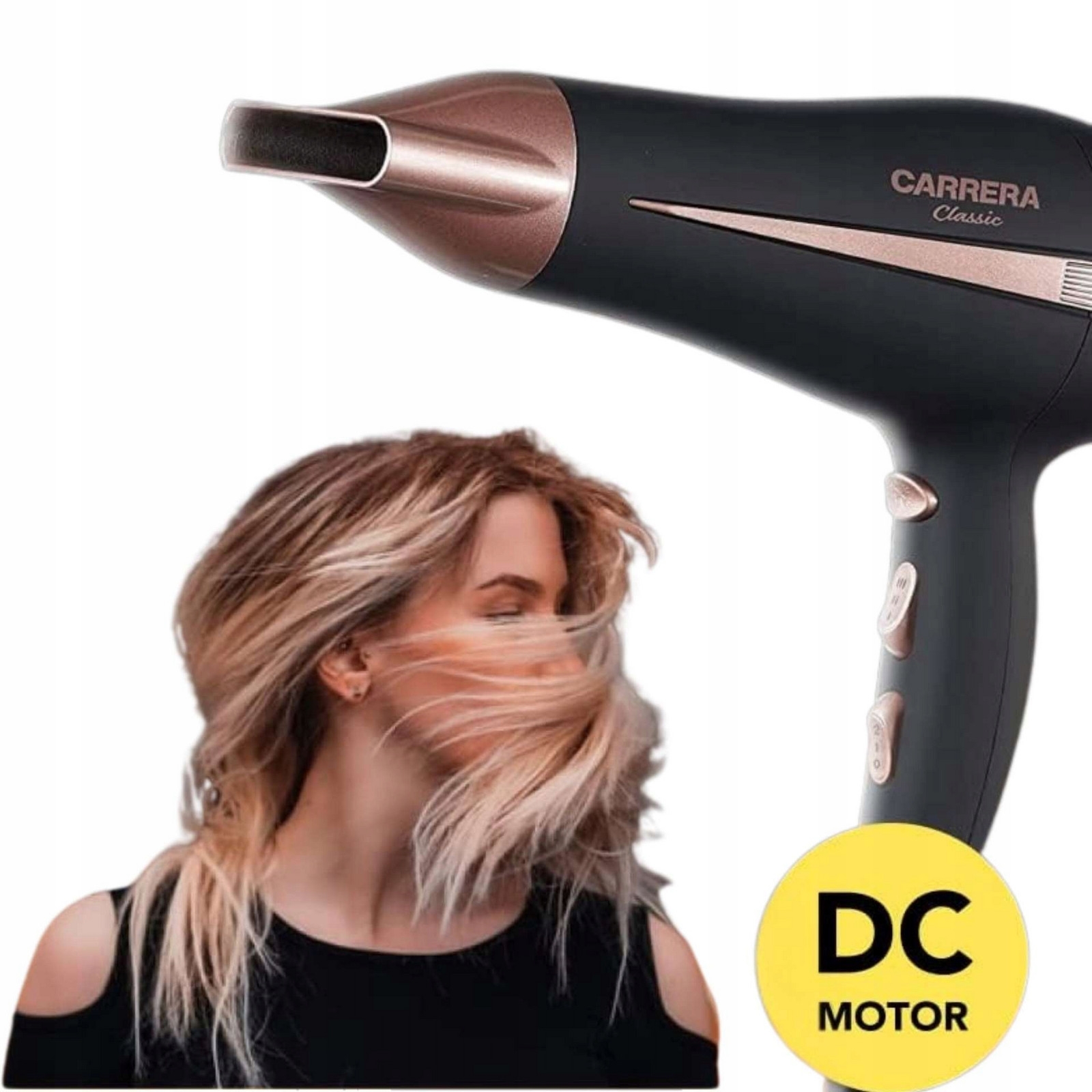 Profesionální vysoušeč vlasů Silný 2200 W Studený Vzduch