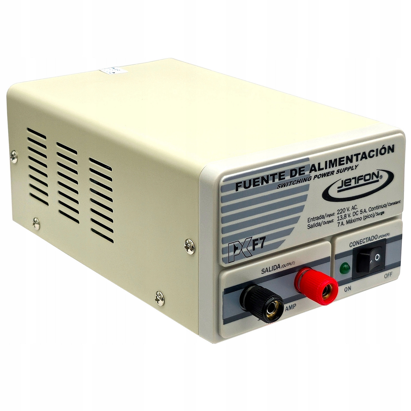 Jetfon PC-F7 Stabilizovaný Napájecí Zdroj 13,8V 7A Kf/cb