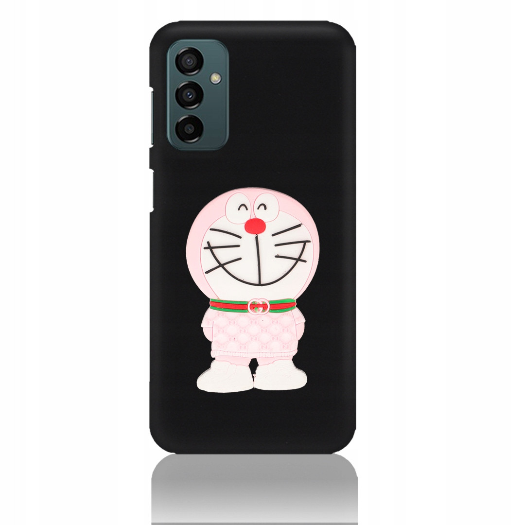 Pouzdro Matné Blink pro Samsung M23 5G Kočka Růžová 3D