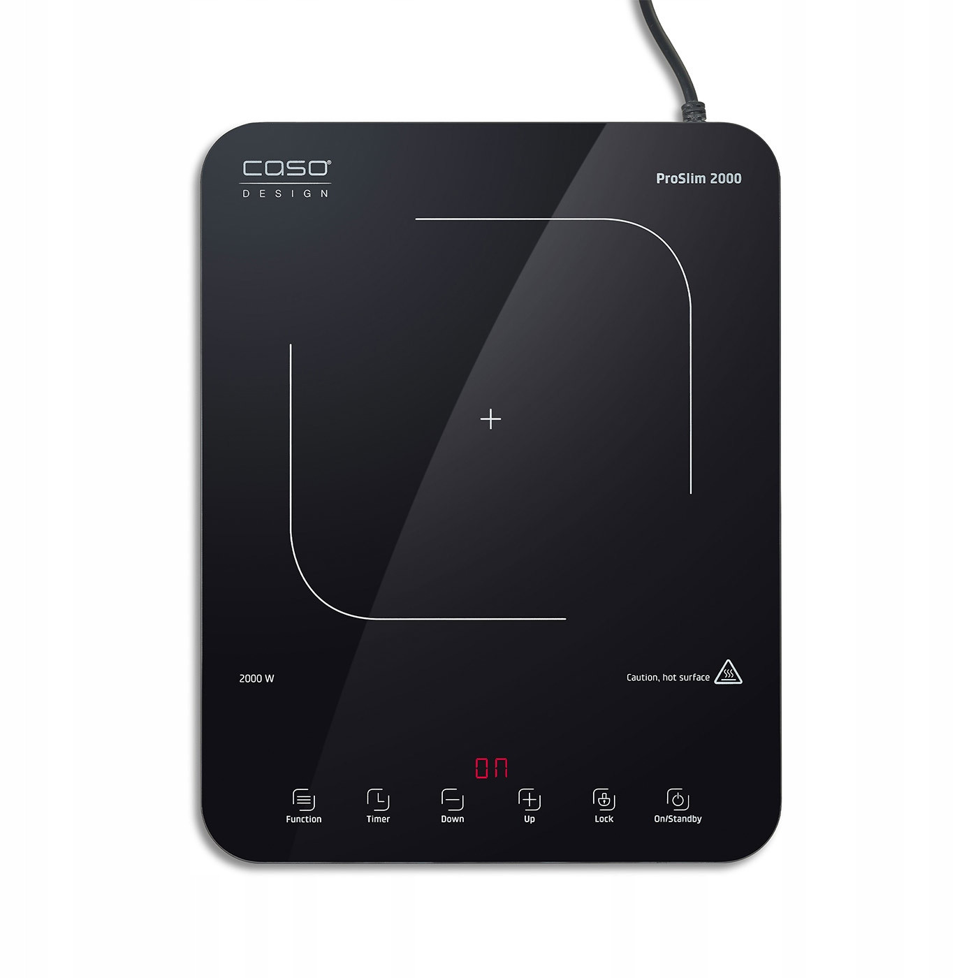 Caso ProSlim 2000 – přenosná indukční varná deska, 2000 W