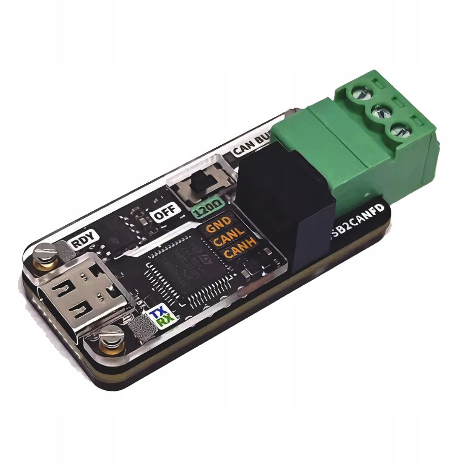 USB2CANFD V1 modul Usb C pro Canfd Canbus analyzátor rozhraní Usb-can