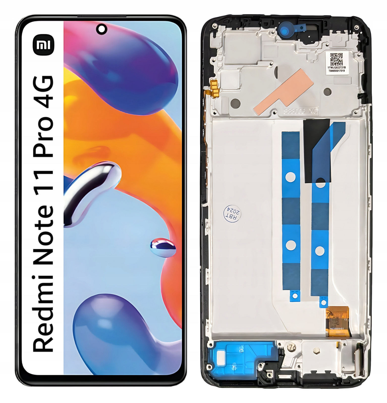 LCD Displej Pro Xiaomi Redmi Note 11 Pro 4G Oled Rámeček 2201116TG