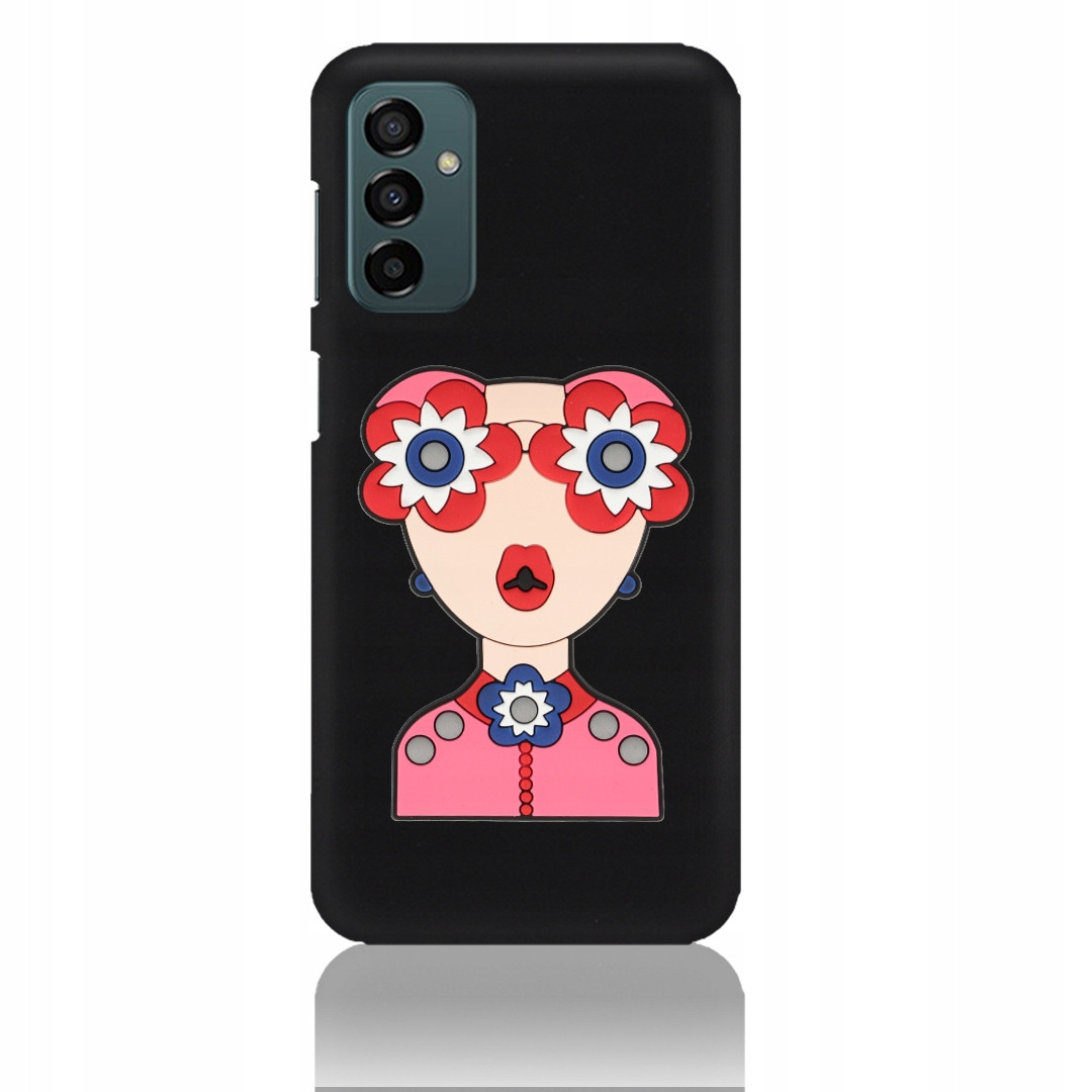 Pouzdro Matné Blink pro Samsung M23 5G Žena Růže 3D