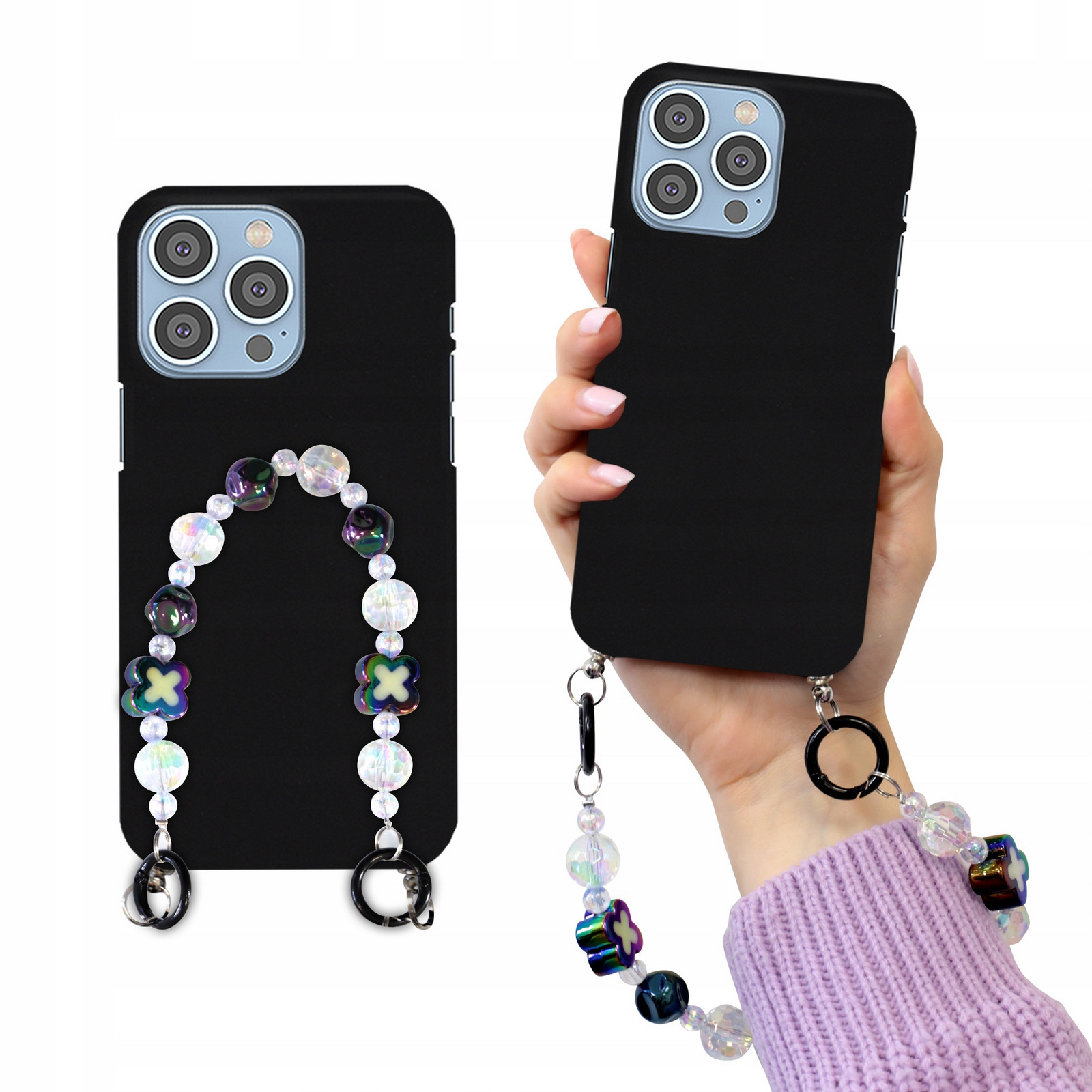 Pouzdro Matné Black Pro Iphone 14 Pro Max Korále Holo