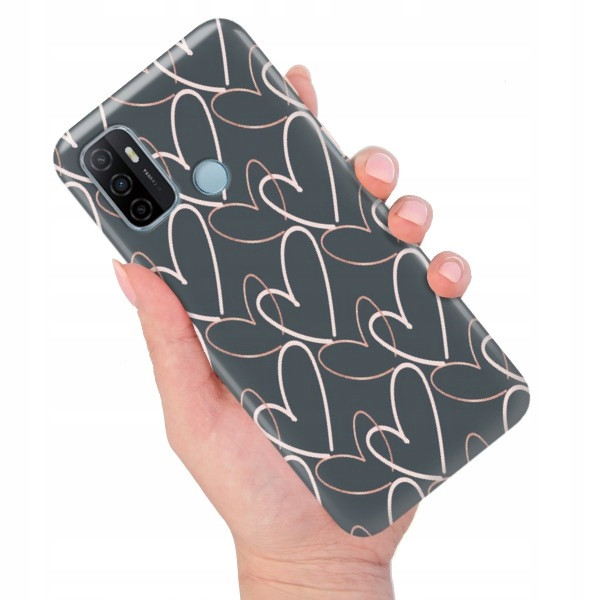 Pouzdro Pro Oppo A53s Láska Love Romantické Vzory