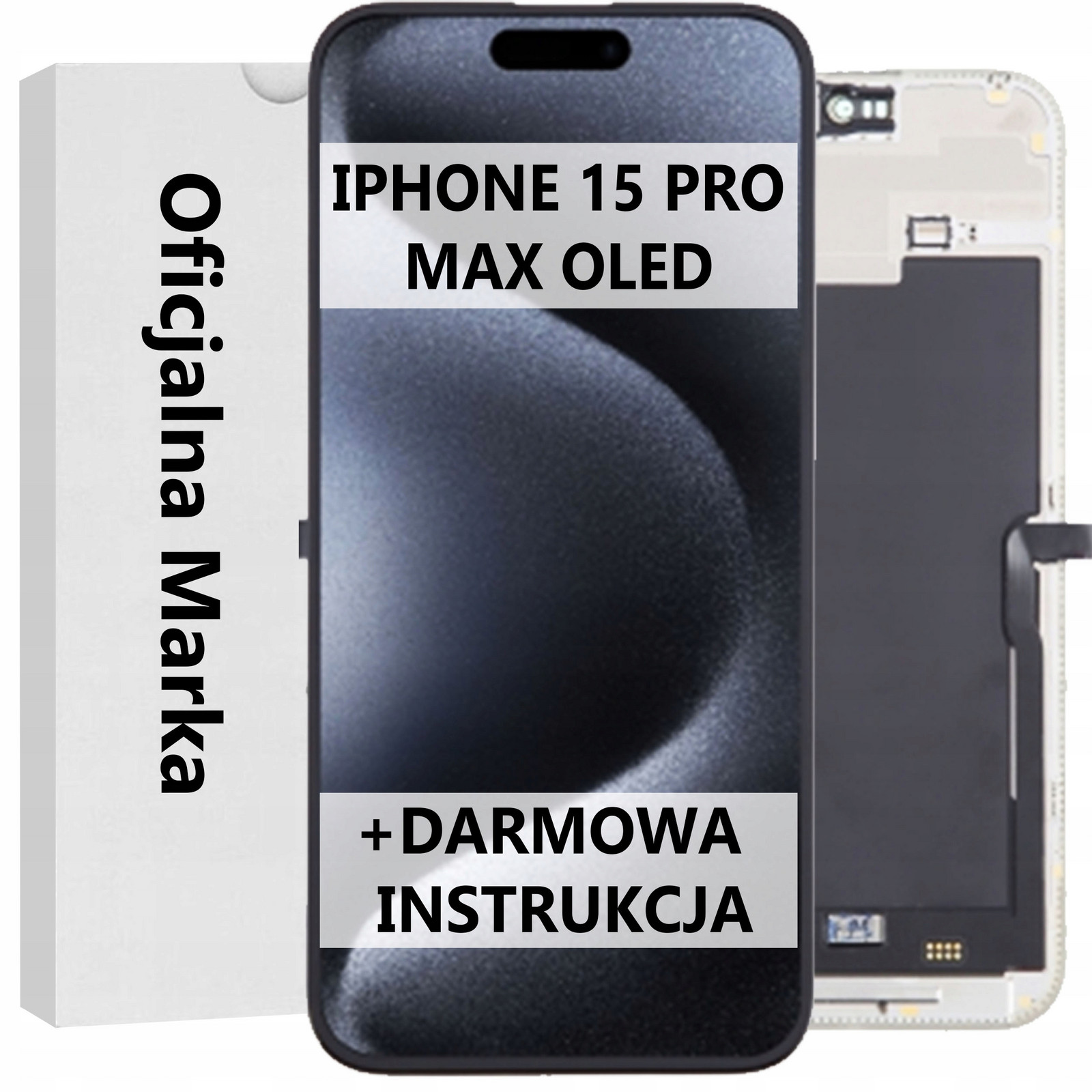LCD displej Dotykový Displej Pro Iphone 15 Pro Max Oled Bezplatný Návod