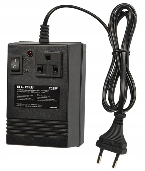 Měnič Napětí Napětí 230V na 110V 100WUSA