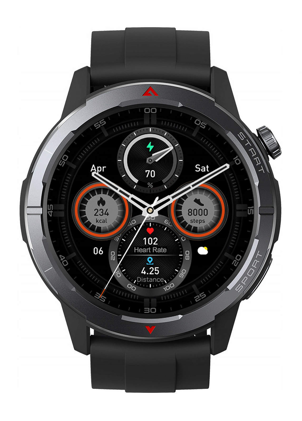 Chytré Hodinky Zeblaze Stratos 3 Ultra Amoled černé Dárek