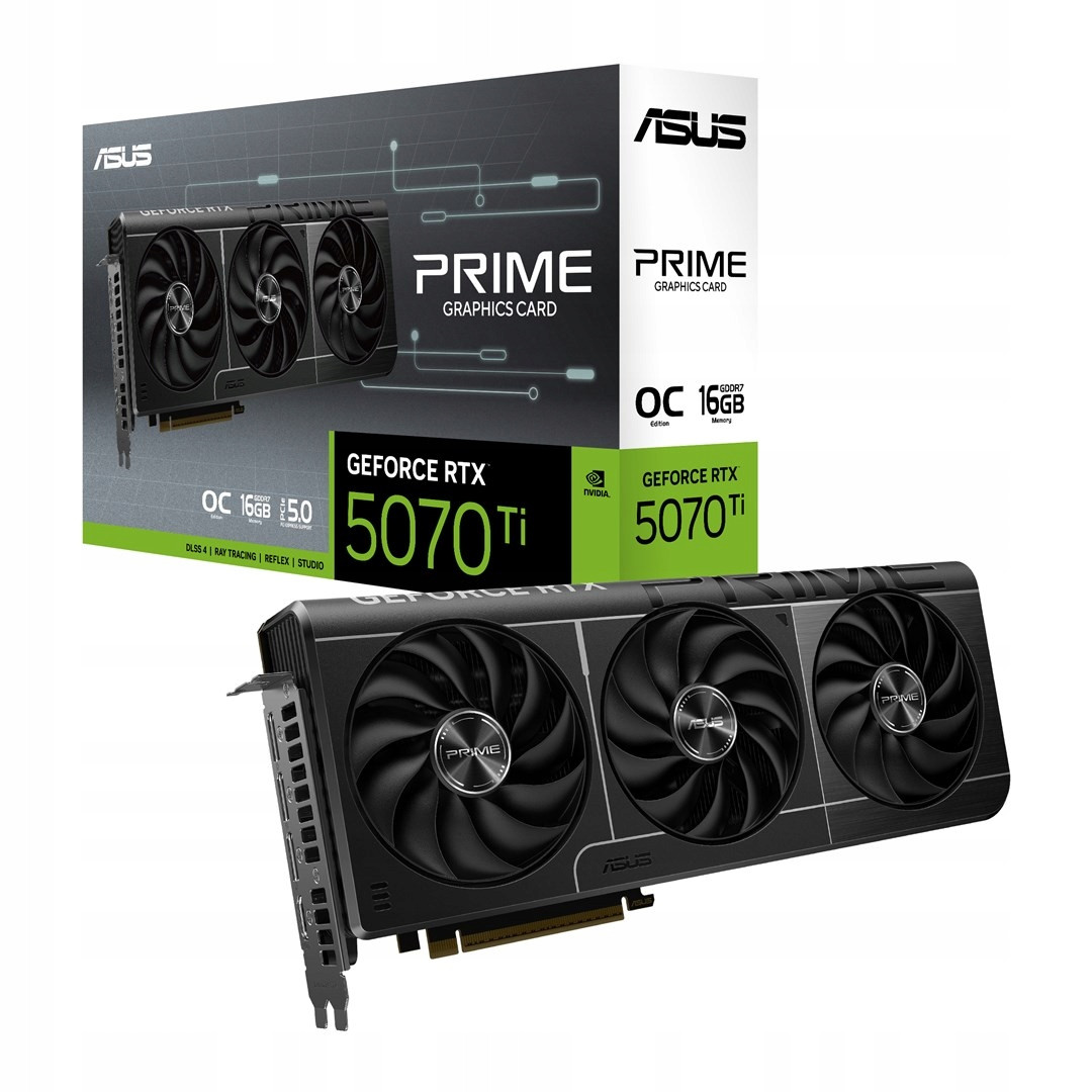 Asus GeForce Rtx 5070 Ti Prime Oc 16GB GDDR7 DLSS4
