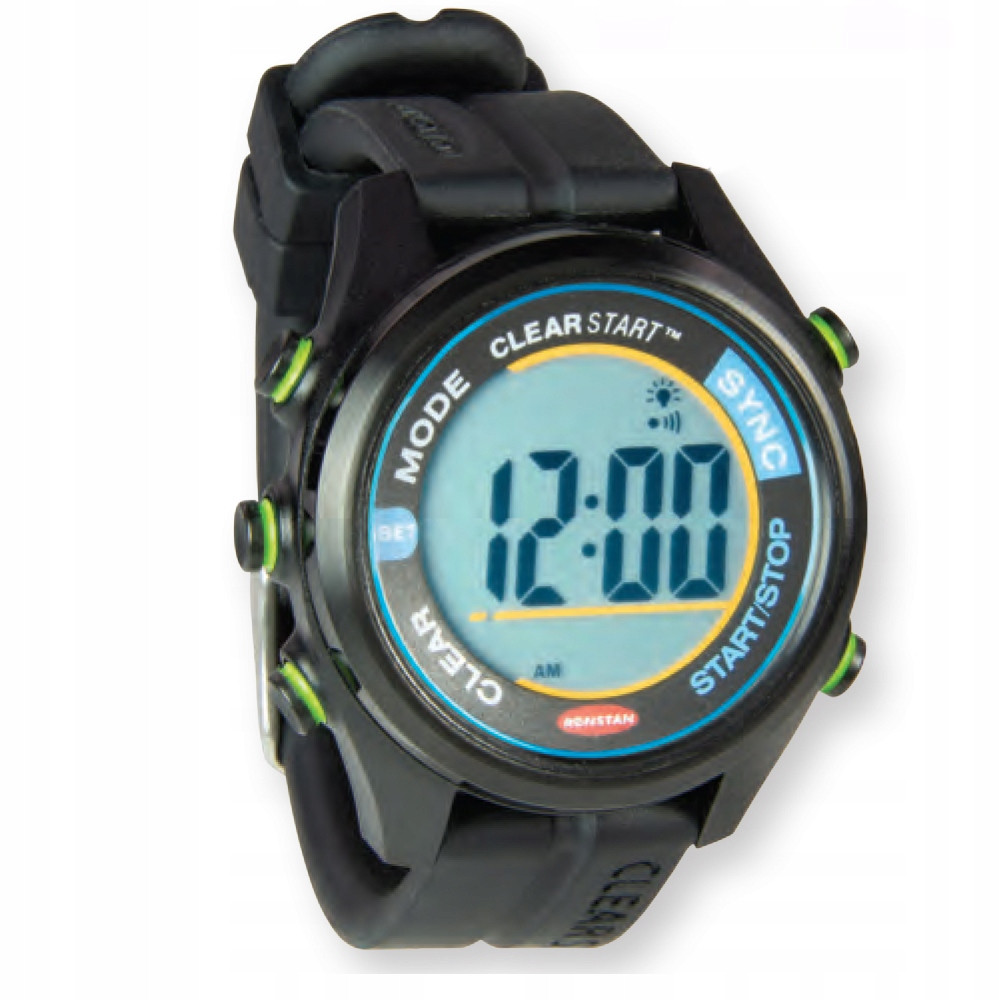 Hodinky 40 Ronstan RF4054 (černé) Clear Start 02037