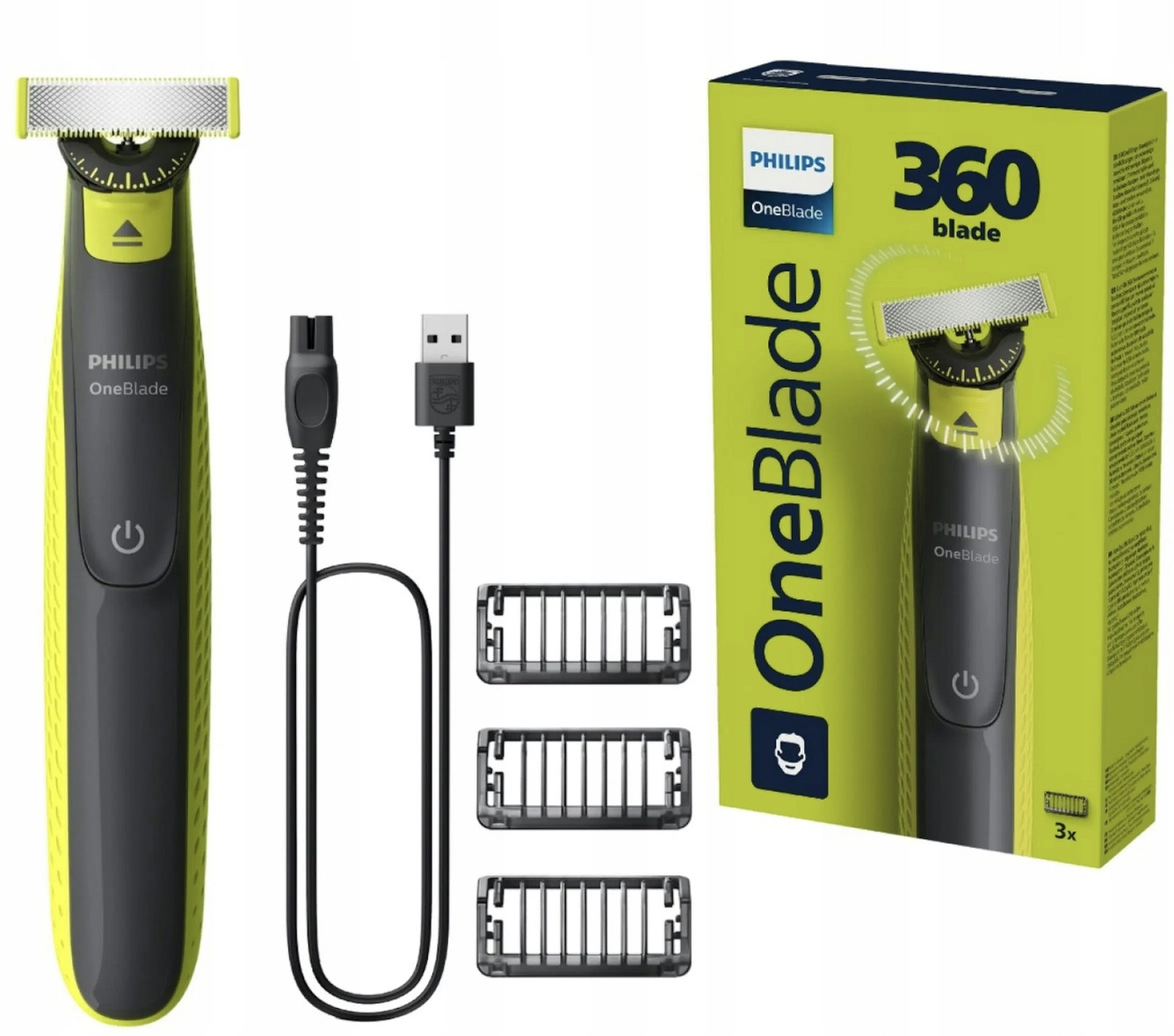 Holicí Strojek Philips OneBlade 360 QP2724/23 – Nový Model