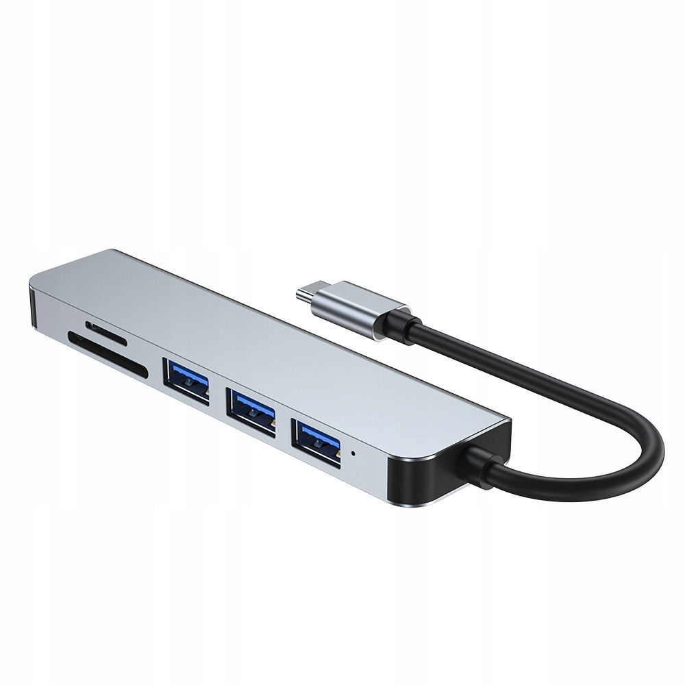 Adapter 6v1 Hub Usb C 3.1 Hdmi Sd Vga 3xUSB Stanice Rozbočovač