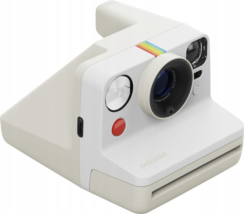 Instantní fotoaparát Polaroid Now Gen 3 i-Type Pebble White náplň