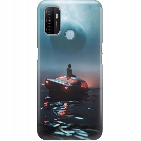 Pouzdro Pro Oppo A53 Case Black Silné Temné vzory