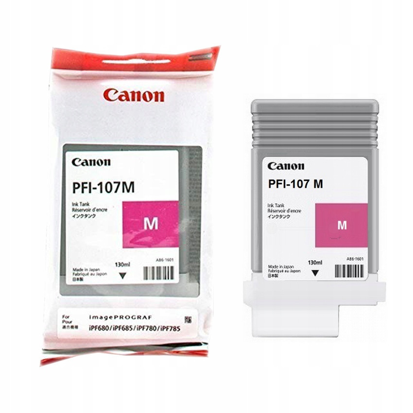 Inkoust Canon PFI-107M pro iPF670/680/685/770/780/785 130ml magenta