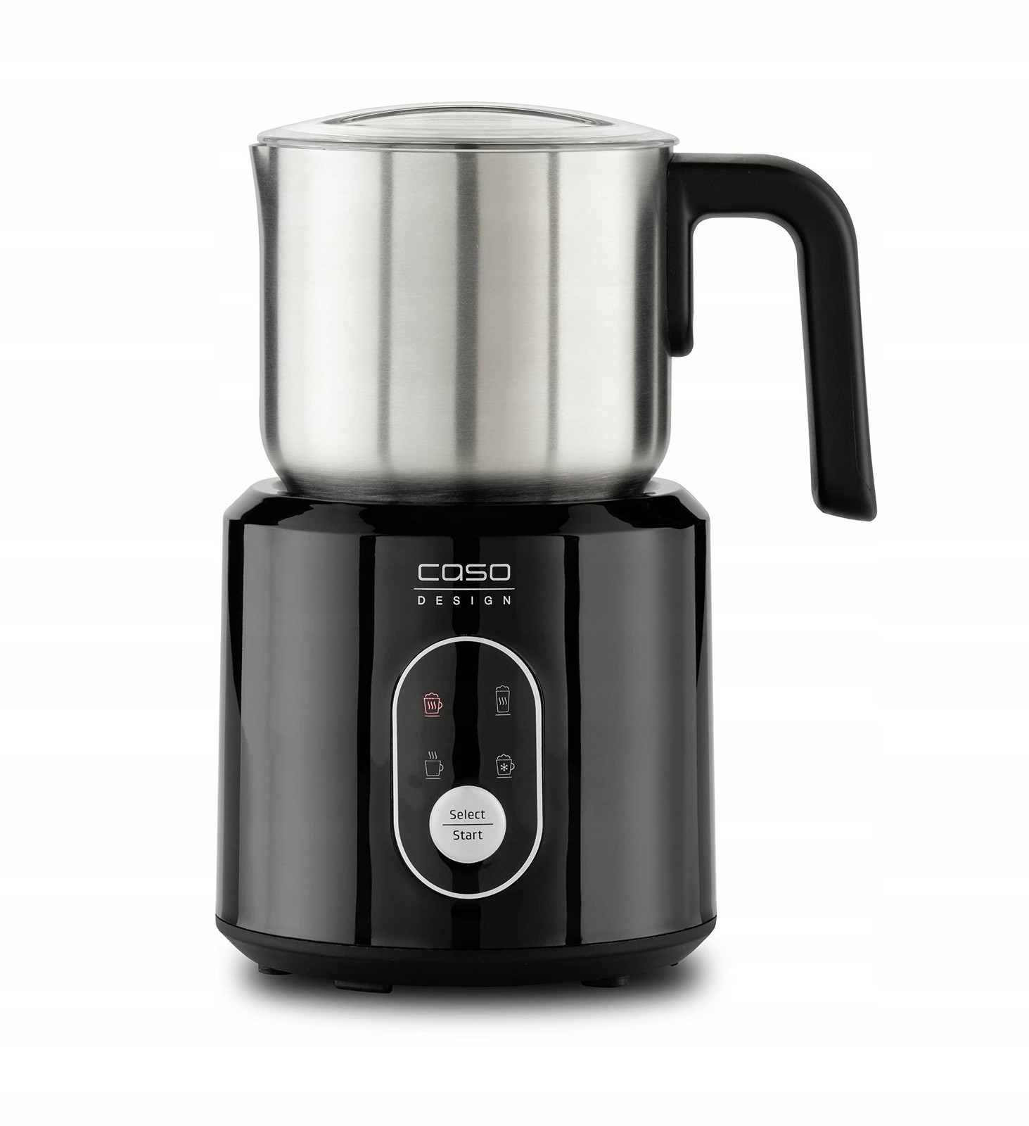 Caso Crema Choco Černý napěňovač mléka, 500W