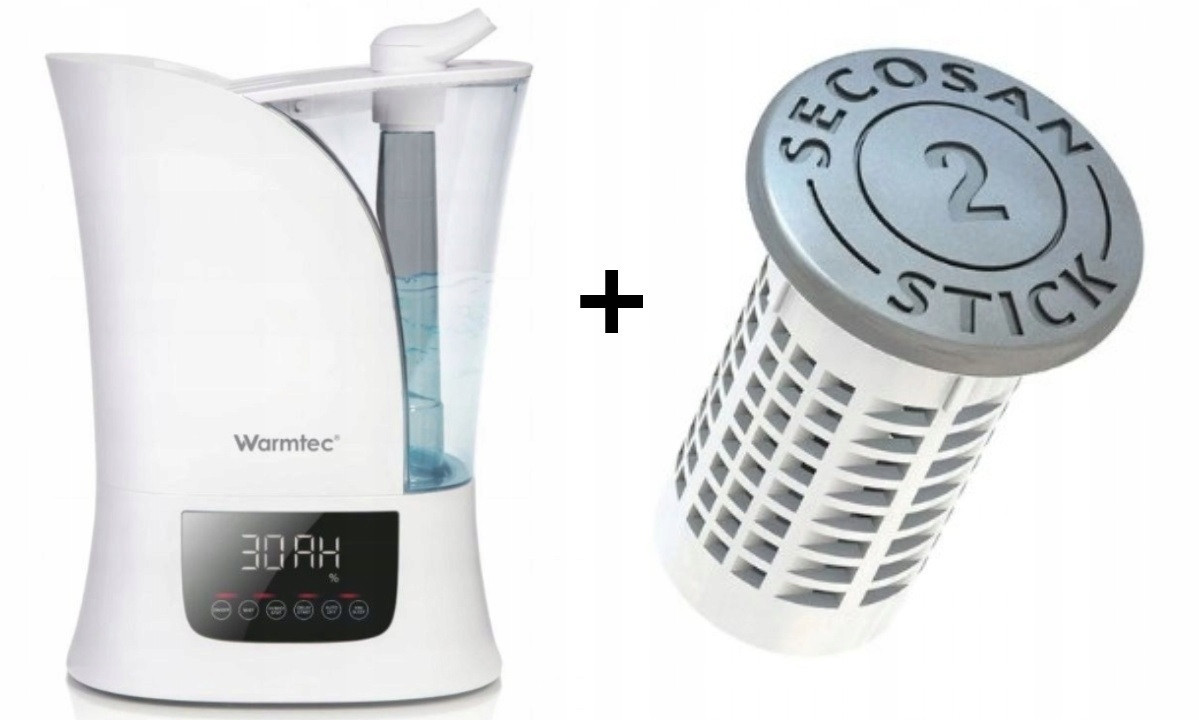 Ultrazvukový zvlhčovač vzduchu Warmtec Mist Up antibakteriální kostka