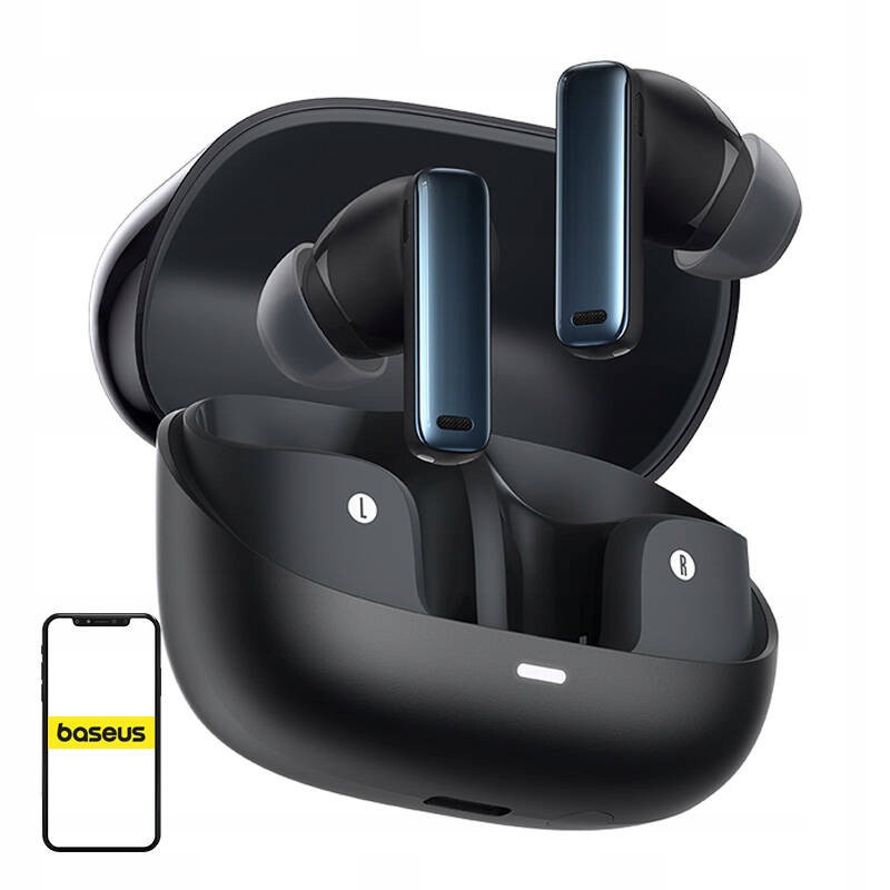Tws sluchátka Baseus Bowie M2s (černá)