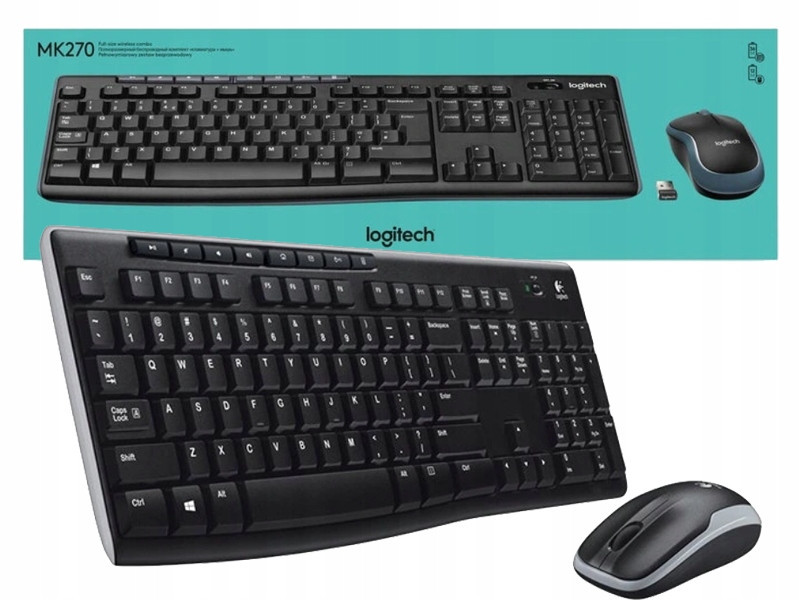 Sada Logitech Wireless Combo MK270