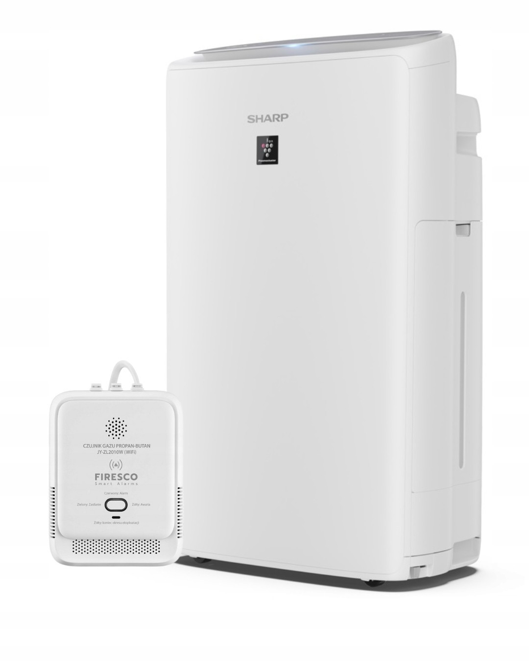 Čistička vzduchu Sharp UA-KIN42E-W zvlhčovač vzduchu detektor plynu