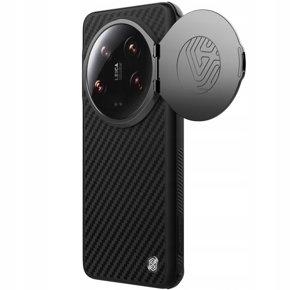 Pouzdro Nillkin s krytem fotoaparátu pro Xiaomi 14 Ultra pro MagSafe, Pancéřové