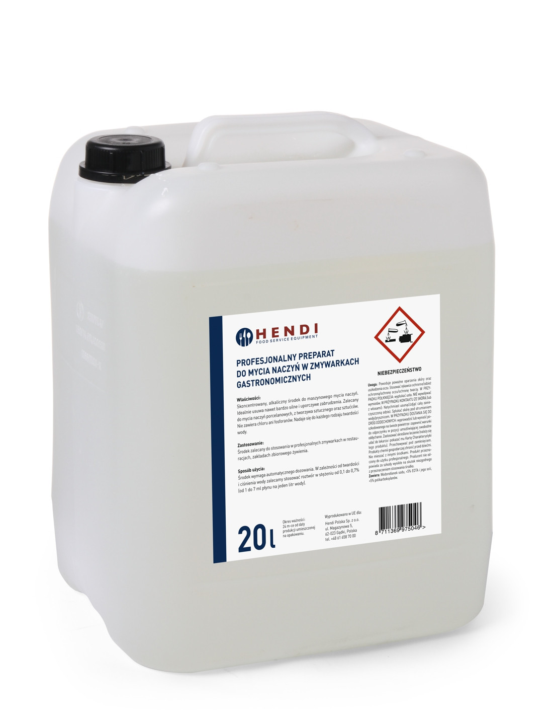 Koncentrát Kapalina Do Gastronomických Myček 20L