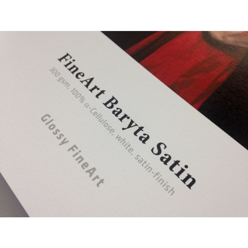 HAHNEMÜHLE 61cmx12m FineArt Baryta Satin 300