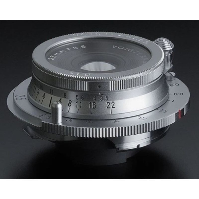 VOIGTLÄNDER 35 mm f/3,5 Color-Skopar M-bajonet stříbrný