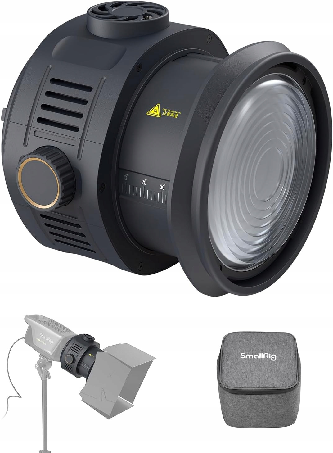 Čočka Pro Led Fotografické Lampy Nastavitelná Smallrig RA-F150