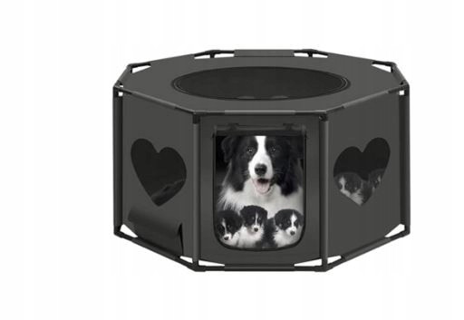 Eugad 0056WL Domeček pro psa, skládací kotec pro zvířata